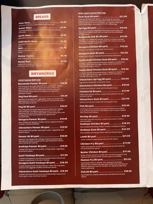 Menu photo 5 Royal Biryani House Lake Stevens, WA