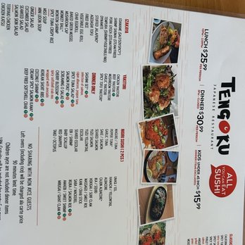 Tengoku Sushi - Menu p1 - Japanese Near Me - Henderson, Nevada Tengoku Sushi - Menu p1 - Japanese Near Me - Henderson, Nevada