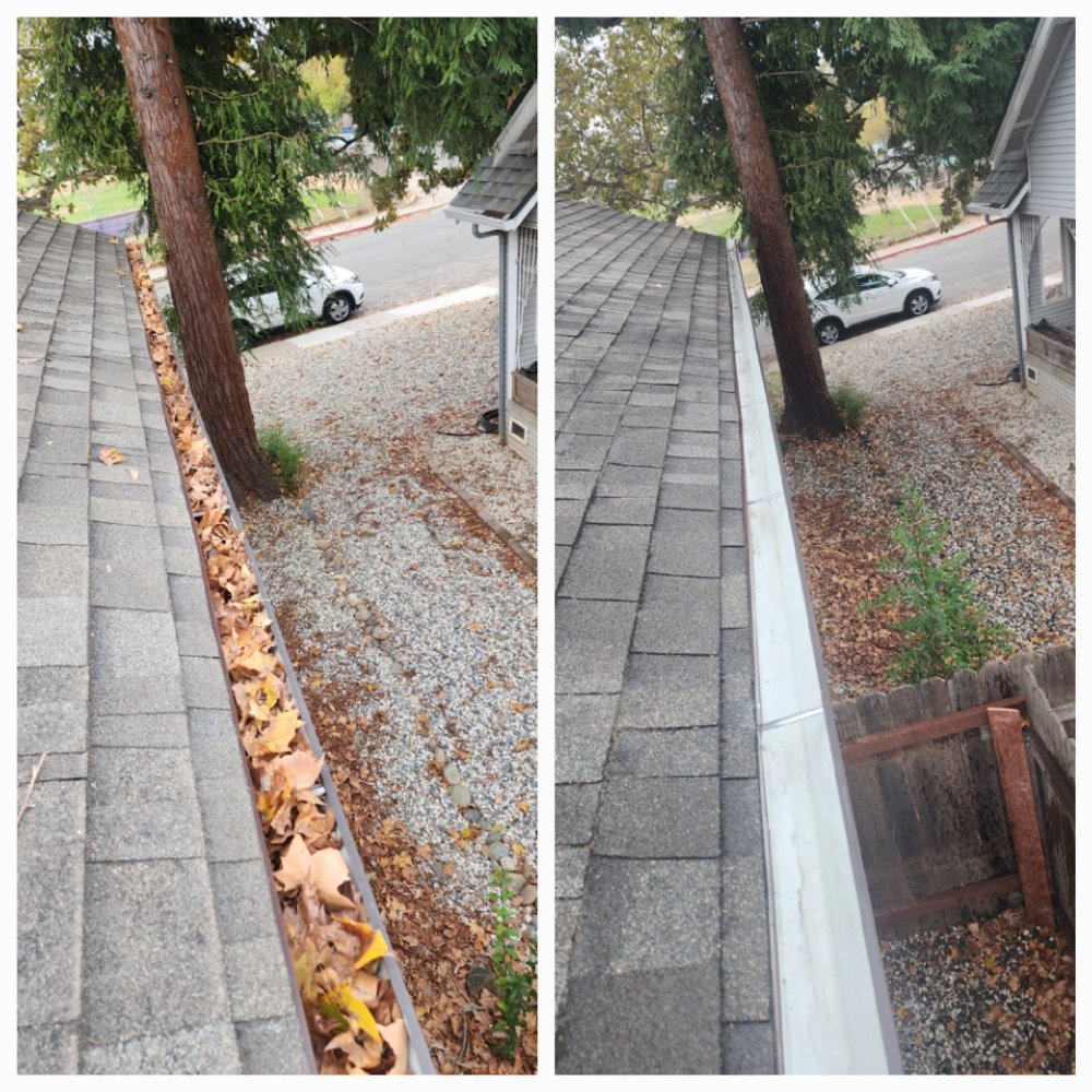 Slide of El Dorado Hills Gutter and Solar Panel Cleaning