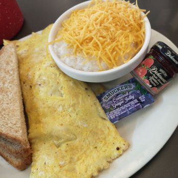 Eggs Up Grill - Philly Cheesesteak Omelet, Grits and Wheat Toast - Breakfast & Brunch Near Me - Riverview, Florida Eggs Up Grill - Philly Cheesesteak Omelet, Grits and Wheat Toast - Breakfast & Brunch Near Me - Riverview, Florida