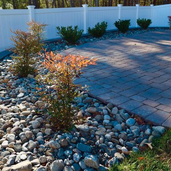 Lazo Landscaping - a landscaped backyard with a brick paver - Landscaping Near Me - Middle River, Maryland Lazo Landscaping - a landscaped backyard with a brick paver - Landscaping Near Me - Middle River, Maryland
