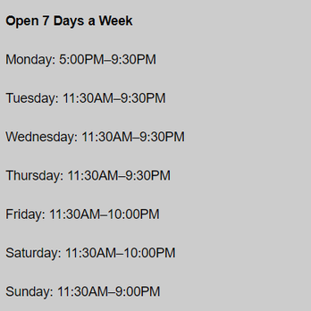 Centonove - Hours posted on their website. Hmm, kitchen closed at 5 PM? Riiiiight. - Italian Near Me - Los Gatos, California Centonove - Hours posted on their website. Hmm, kitchen closed at 5 PM? Riiiiight. - Italian Near Me - Los Gatos, California