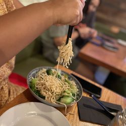 Lan Ramen - N7. Scallion and Ginger Noodles