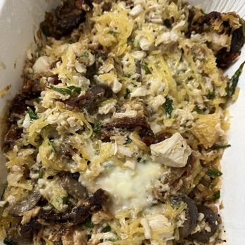 The Veggie Wagon - Spaghetti squash and chicken casserole - Grocery Near Me - Wilmington, North Carolina