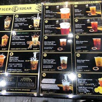 Tiger Sugar - menu - Bubble Tea Near Me - Minneapolis, Minnesota Tiger Sugar - menu - Bubble Tea Near Me - Minneapolis, Minnesota