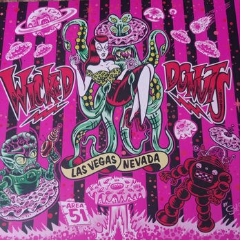 Wicked Donuts - Nice box, not so good donuts. - Donuts Near Me - Las Vegas, Nevada
