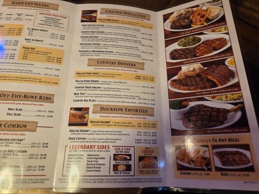 Menu photo 6 Texas Roadhouse Lubbock, TX