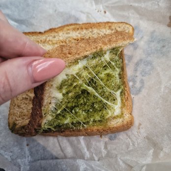 Beans & Brews Coffee House - 05.29.21 - B Cheesy with Pesto - Coffee & Tea Near Me - Tonopah, Nevada