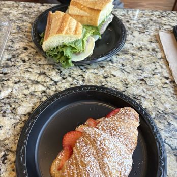 Kneaders Bakery & Cafe - Strawberry Lemon Croissant and the Classic Beef Whole Sandwich - Cafes Near Me - West Valley City, Utah Kneaders Bakery & Cafe - Strawberry Lemon Croissant and the Classic Beef Whole Sandwich - Cafes Near Me - West Valley City, Utah