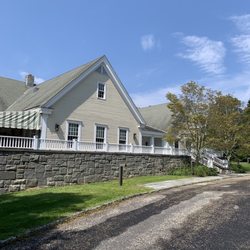 Minor Memorial Library - Exterior after late summer rain
