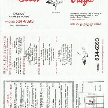 South Pacific - Chinese Near Me - Toronto, Ontario
