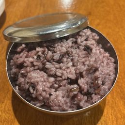 Purple "brown" rice Purple "brown" rice