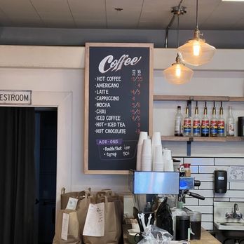Henry Higgins Boiled Bagels - A picture of their coffee menu - Bagels Near Me - Portland, Oregon Henry Higgins Boiled Bagels - A picture of their coffee menu - Bagels Near Me - Portland, Oregon