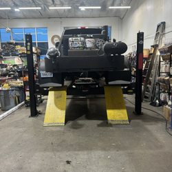 Off-Road Essentials - My money maker on the lift for repairs