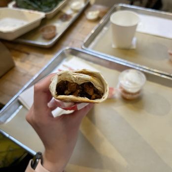 Shawarmaji - Chicken shawarma wrap - Middle Eastern Near Me - Oakland, California