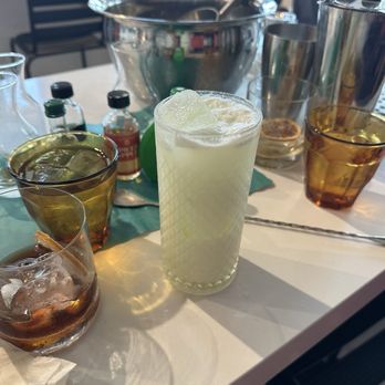 TalkTales Entertainment - Gin Fizz with basil - Team Building Activities Near Me - Los Angeles, California TalkTales Entertainment - Gin Fizz with basil - Team Building Activities Near Me - Los Angeles, California