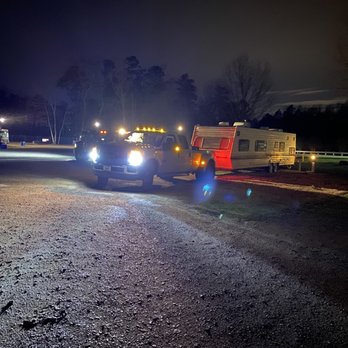 24/7 Towing and Recovery - Towing a customers travel trailer. - Towing Near Me - Durham, North Carolina 24/7 Towing and Recovery - Towing a customers travel trailer. - Towing Near Me - Durham, North Carolina