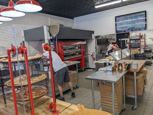 Peels On Wheels Pizza Garage by null