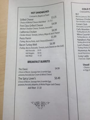 Menu photo 2 Cafe Des Croissants Sebastopol, CA Menu photo 2 Cafe Des Croissants Sebastopol, CA