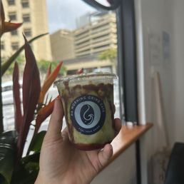 Strawberry Matcha Latte!