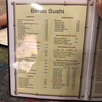 Bento Sushi - Sushi Bars Near Me - Albuquerque, New Mexico