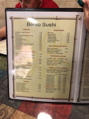 Menu photo 8 Bento Sushi Albuquerque, NM