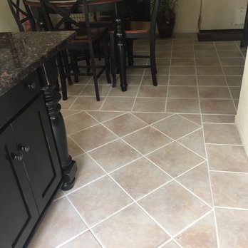 Groutzilla - The floor looks new! (But it's actually over 10 yrs old) - Grout Services Near Me