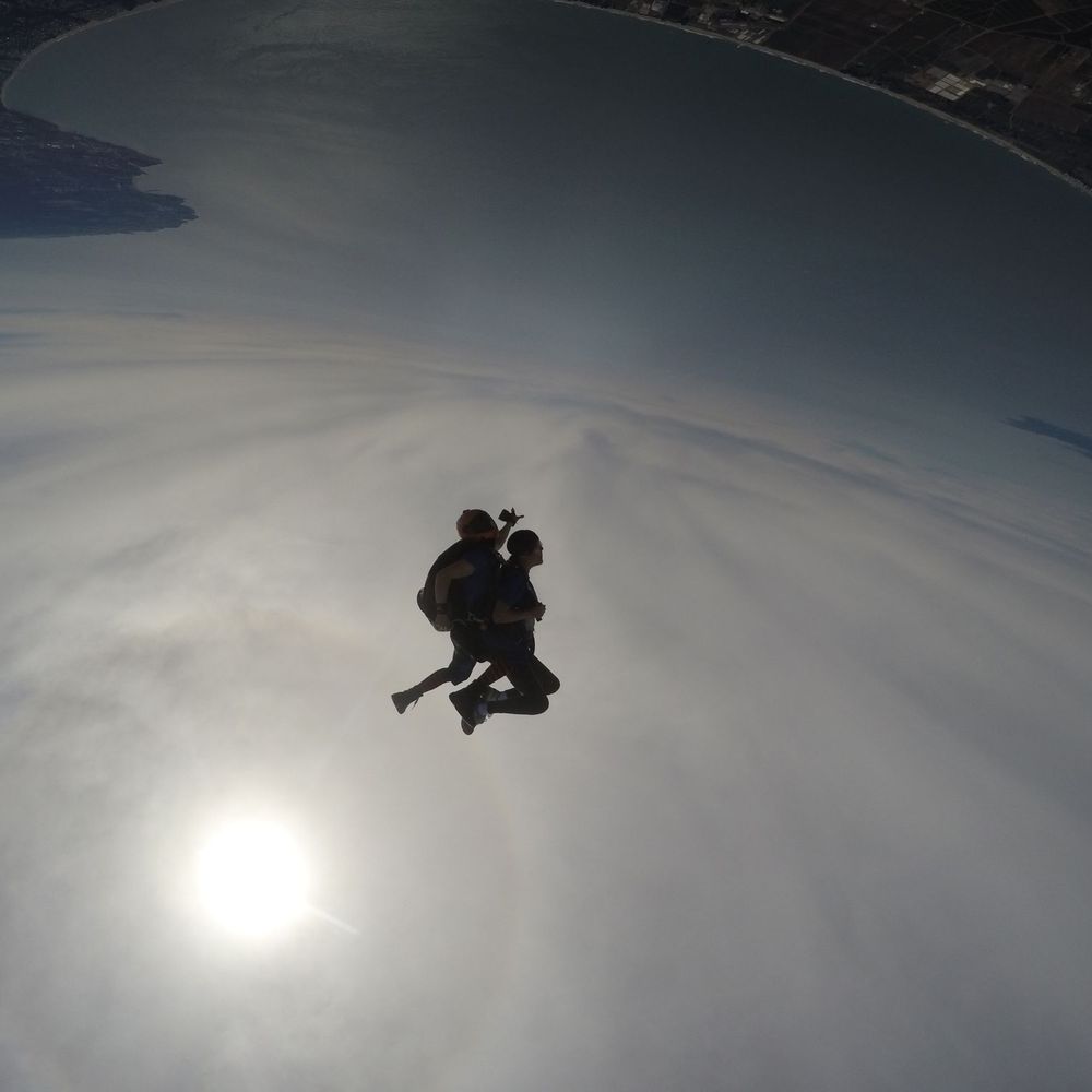 Skydive Surfcity Santa Cruz - Dropping...look at the sun ring!!! - Skydiving Near Me - Watsonville, California Skydive Surfcity Santa Cruz - Dropping...look at the sun ring!!! - Skydiving Near Me - Watsonville, California