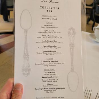 Courtyard Tea Room - Tea Rooms Near Me - Boston, Massachusetts
