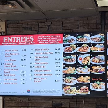 Sirloin Stockade - You can order entrees if you don't feel like a buffet - Buffets Near Me - Round Rock, Texas Sirloin Stockade - You can order entrees if you don't feel like a buffet - Buffets Near Me - Round Rock, Texas