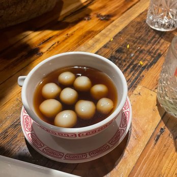 Little Palace - Tang Yuan - sticky rice balls in ginger syrup - Chinese Near Me - Madison, Wisconsin Little Palace - Tang Yuan - sticky rice balls in ginger syrup - Chinese Near Me - Madison, Wisconsin
