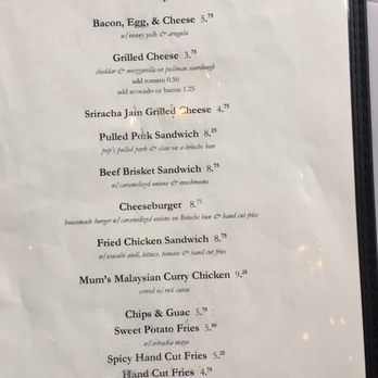 Parlay - Menu - New American Near Me - Sunset Park, New York Parlay - Menu - New American Near Me - Sunset Park, New York