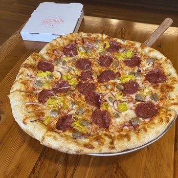 Humdinger Pizza - Italian Alfa Romero - sedan sized. Really good. - Pizza Near Me - Portland, Oregon