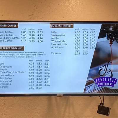 Menu photo 1 Kerckhoff Coffee House Los Angeles, CA Menu photo 1 Kerckhoff Coffee House Los Angeles, CA