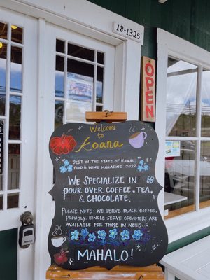 Menu photo 5 Koana Mountain View, HI