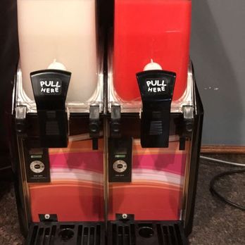 EJ's Pizzeria - two juice dispensers - Pizza Near Me - Skokie, Illinois EJ's Pizzeria - two juice dispensers - Pizza Near Me - Skokie, Illinois