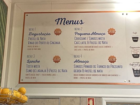 Menu photo 3 Fábrica da Nata Lisbon, 11