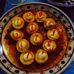 Don Mariano Bar y Cocina Española - Batatas bravas - com um toquezinho de pimenta