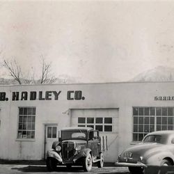 A B Hadley - Picture of our shop in the early 1950's
