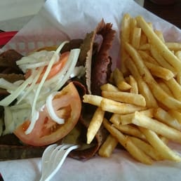 $8 Gyro value meal which includes fries and a drink! Well worth it. $8 Gyro value meal which includes fries and a drink! Well worth it.