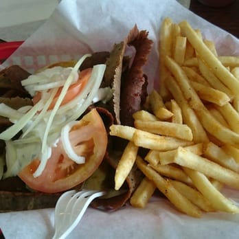 Zorba's Gyros - $8 Gyro value meal which includes fries and a drink! Well worth it. - Greek Near Me - Orland Park, Illinois Zorba's Gyros - $8 Gyro value meal which includes fries and a drink! Well worth it. - Greek Near Me - Orland Park, Illinois