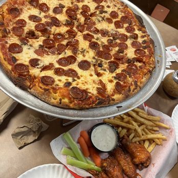 Sergio's Bakery and Cafe - $30 Friday special: pizza, wings, salad, and dessert!! - Bakeries Near Me - Albuquerque, New Mexico