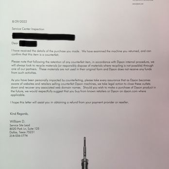 Dyson Demo Store Service Center - Appliances & Repair Near Me - Dallas, Texas