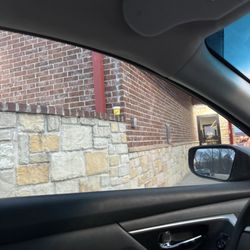 Chicken Express - Trash left in drive-through area