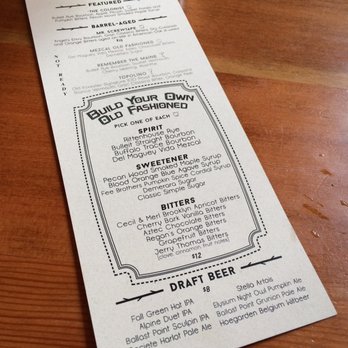 Madison - Madison drink menu. I've heard good things! - Italian Near Me - San Diego, California