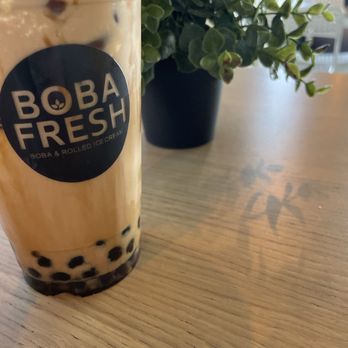 Boba Fresh - Brown Sugar Boba Milk Tea - Bubble Tea Near Me - Clovis, California