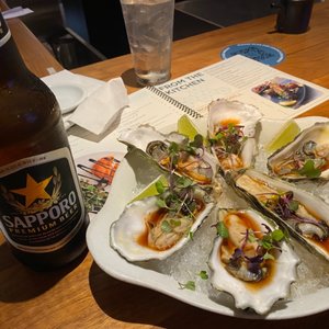 Photo of Blue Ocean Robata & Sushi Bar - Carlsbad, CA, United States. Oysters