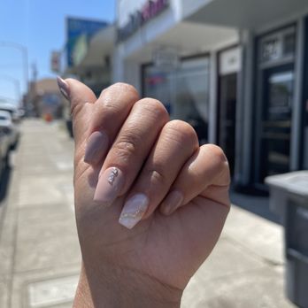 Jennie's Nails - That marble nail though *heart eyes* (didn't get them done by Jennie... so trust her other employees!!) - Nail Salons Near Me - San Bruno, California Jennie's Nails - That marble nail though *heart eyes* (didn't get them done by Jennie... so trust her other employees!!) - Nail Salons Near Me - San Bruno, California