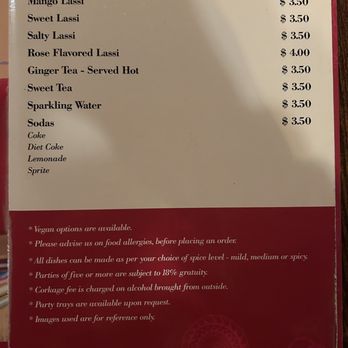Curry Hut - Menu 1/19/2024 - Indian Near Me - Augusta, Georgia Curry Hut - Menu 1/19/2024 - Indian Near Me - Augusta, Georgia