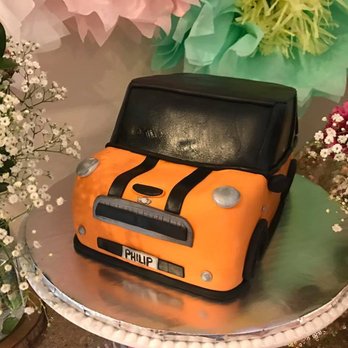 Ladybug Baking - Mini Cooper Cake - Cupcakes Near Me Ladybug Baking - Mini Cooper Cake - Cupcakes Near Me